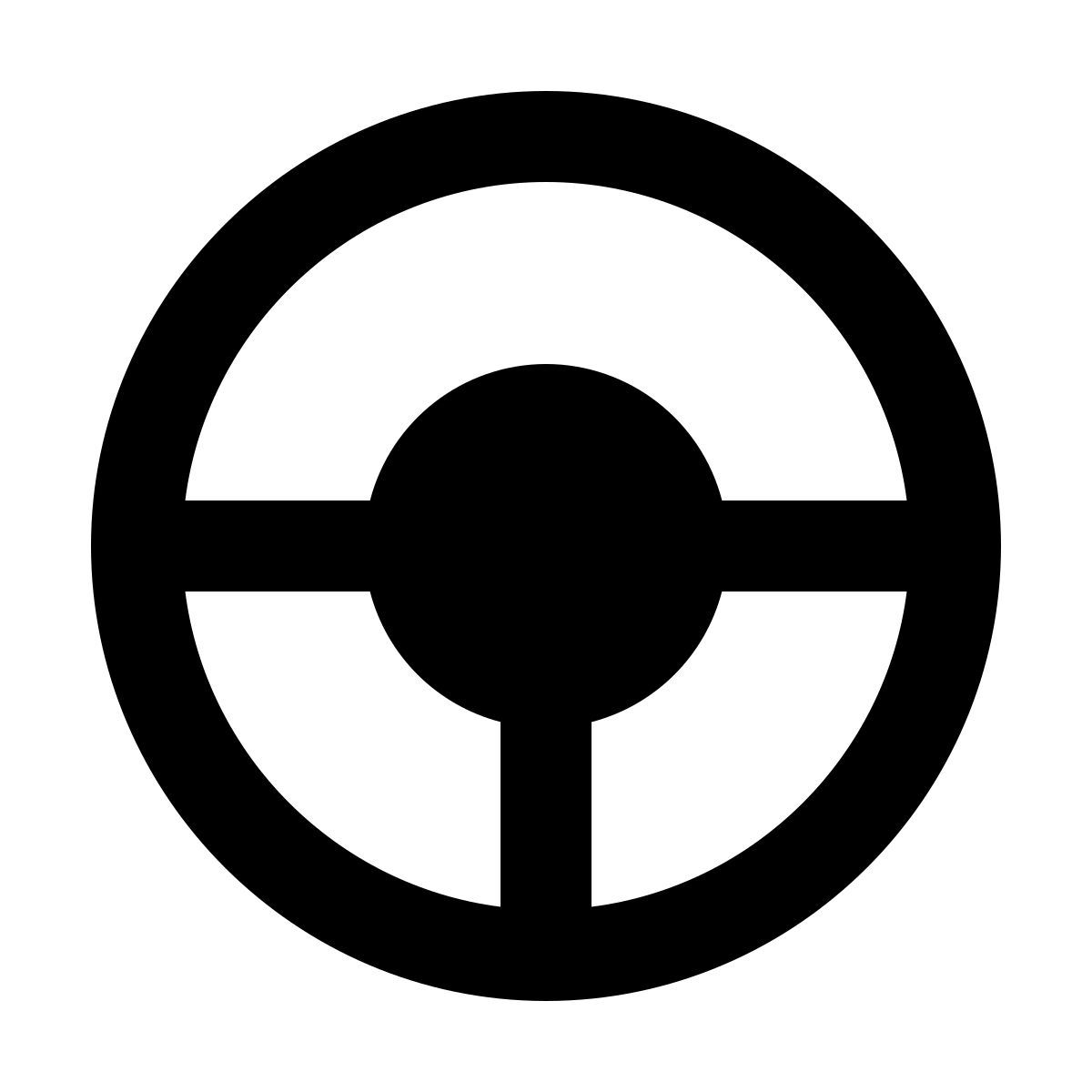 material rounded style volant icon