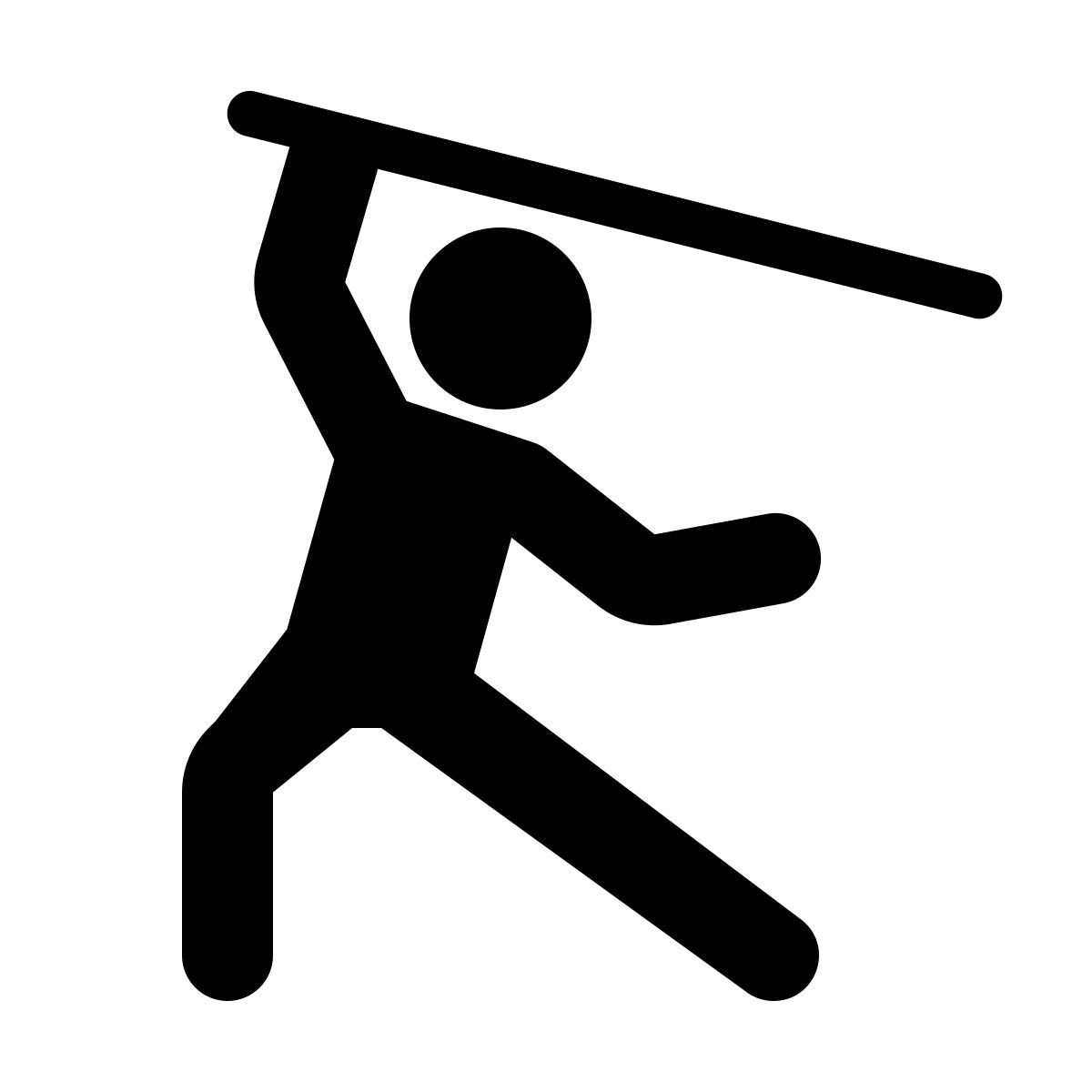 material rounded style 스틱 싸움 icon