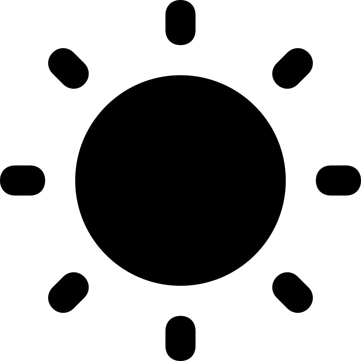 material rounded style sole icon