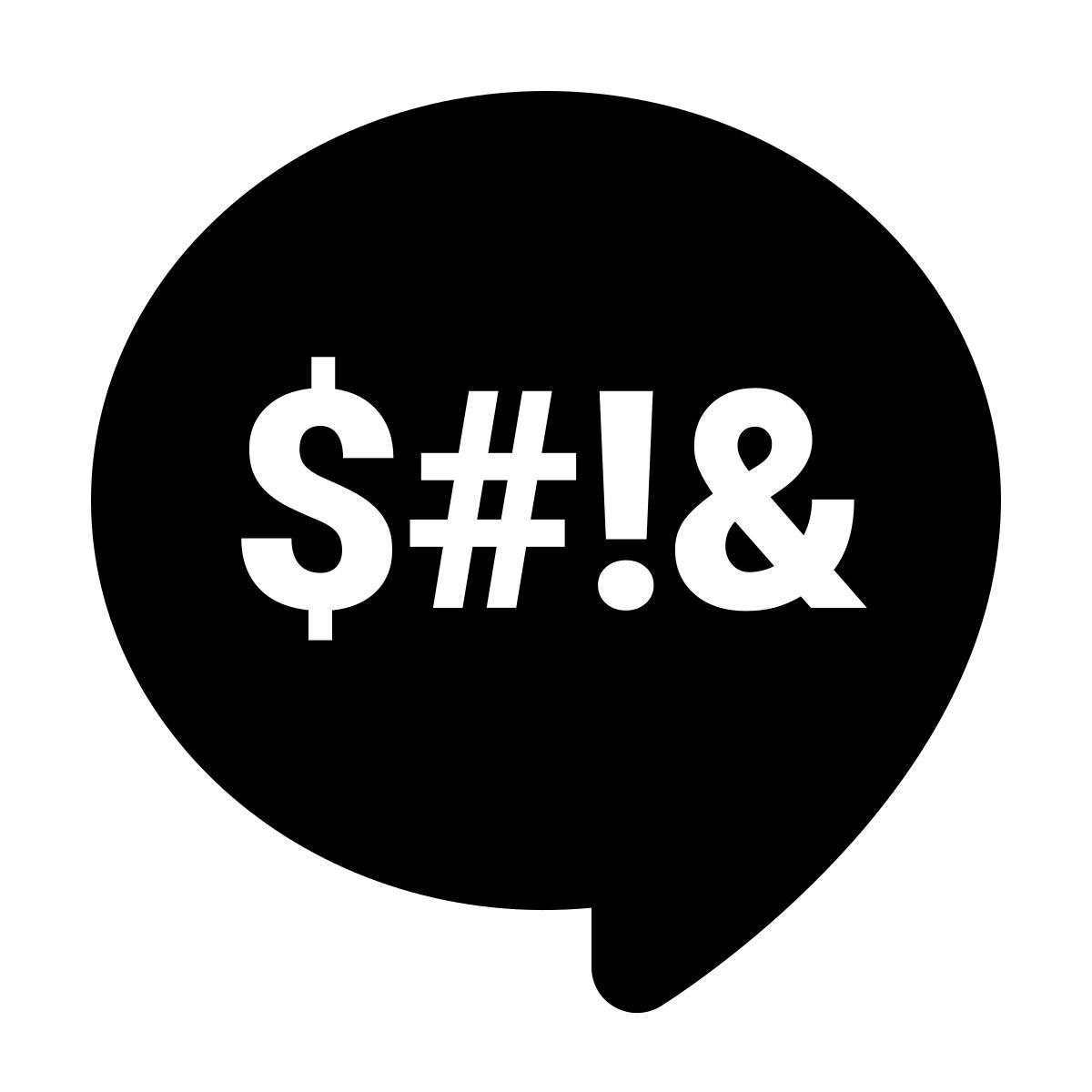 material rounded style bulle de jurement icon