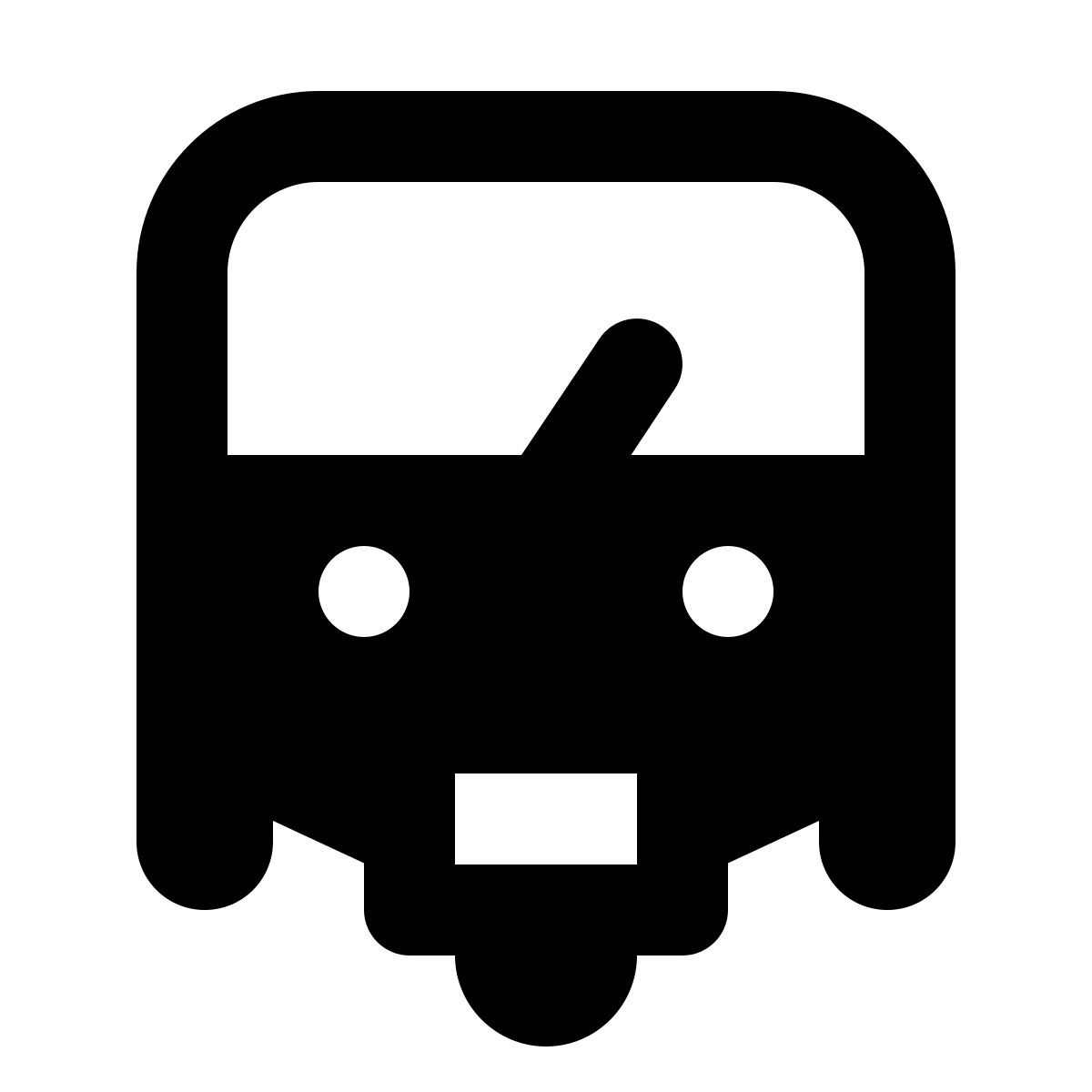 material rounded style 삼륜차 icon