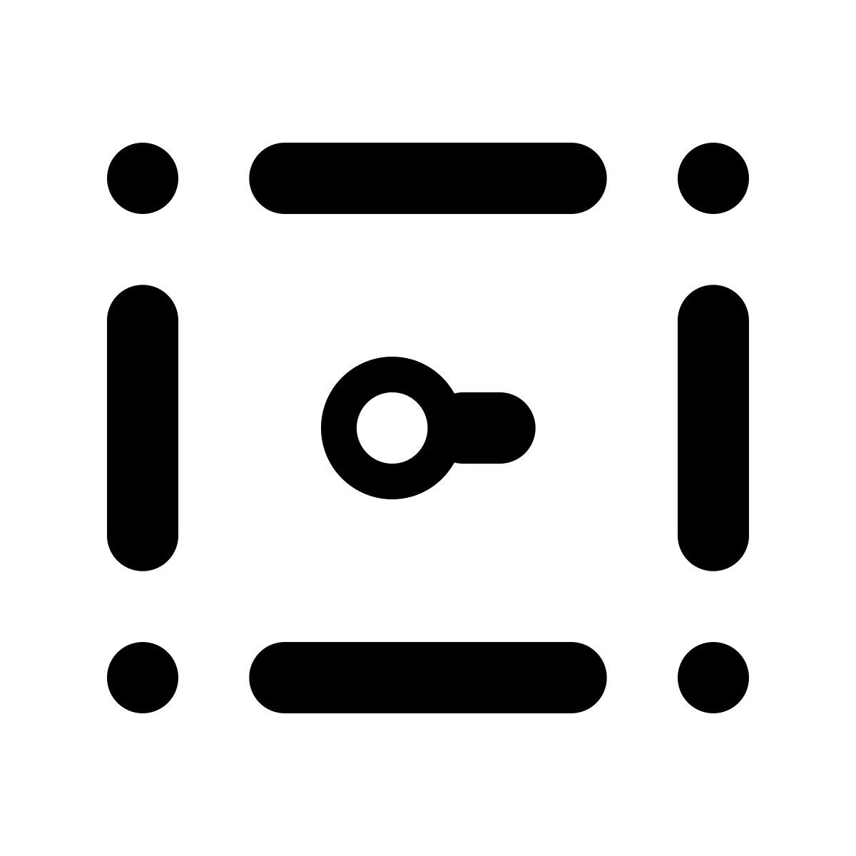 material rounded style clip de transformación icon