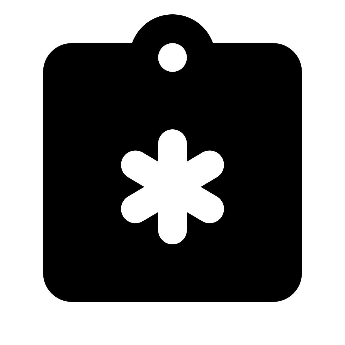 material rounded style 治疗清单 icon