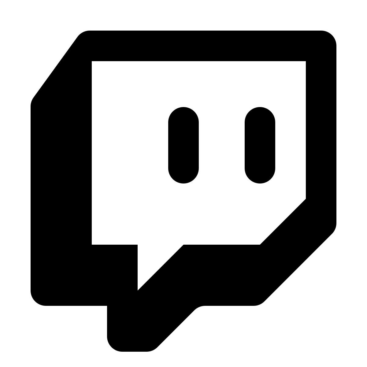 material rounded style twitch icon