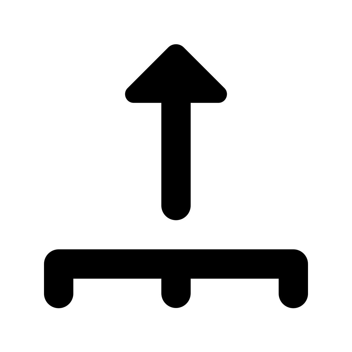 material rounded style 卸货 icon