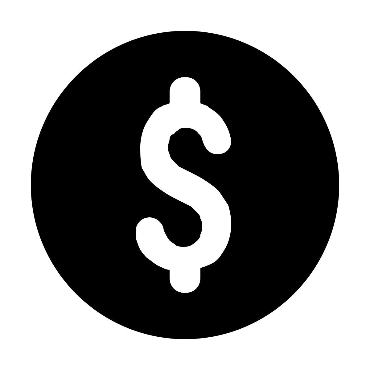 material rounded style 我们美元盘旋 icon