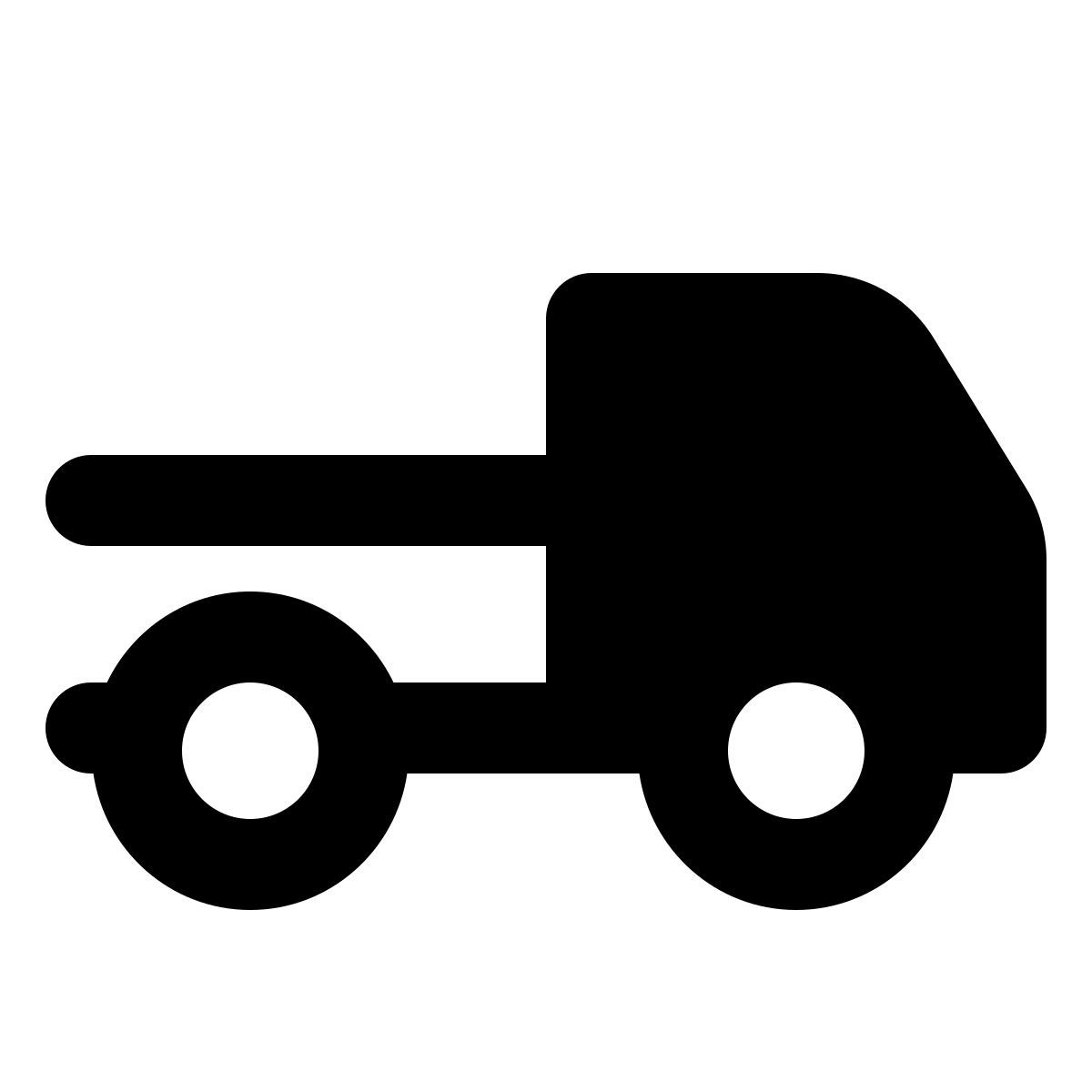 material rounded style 货车 icon