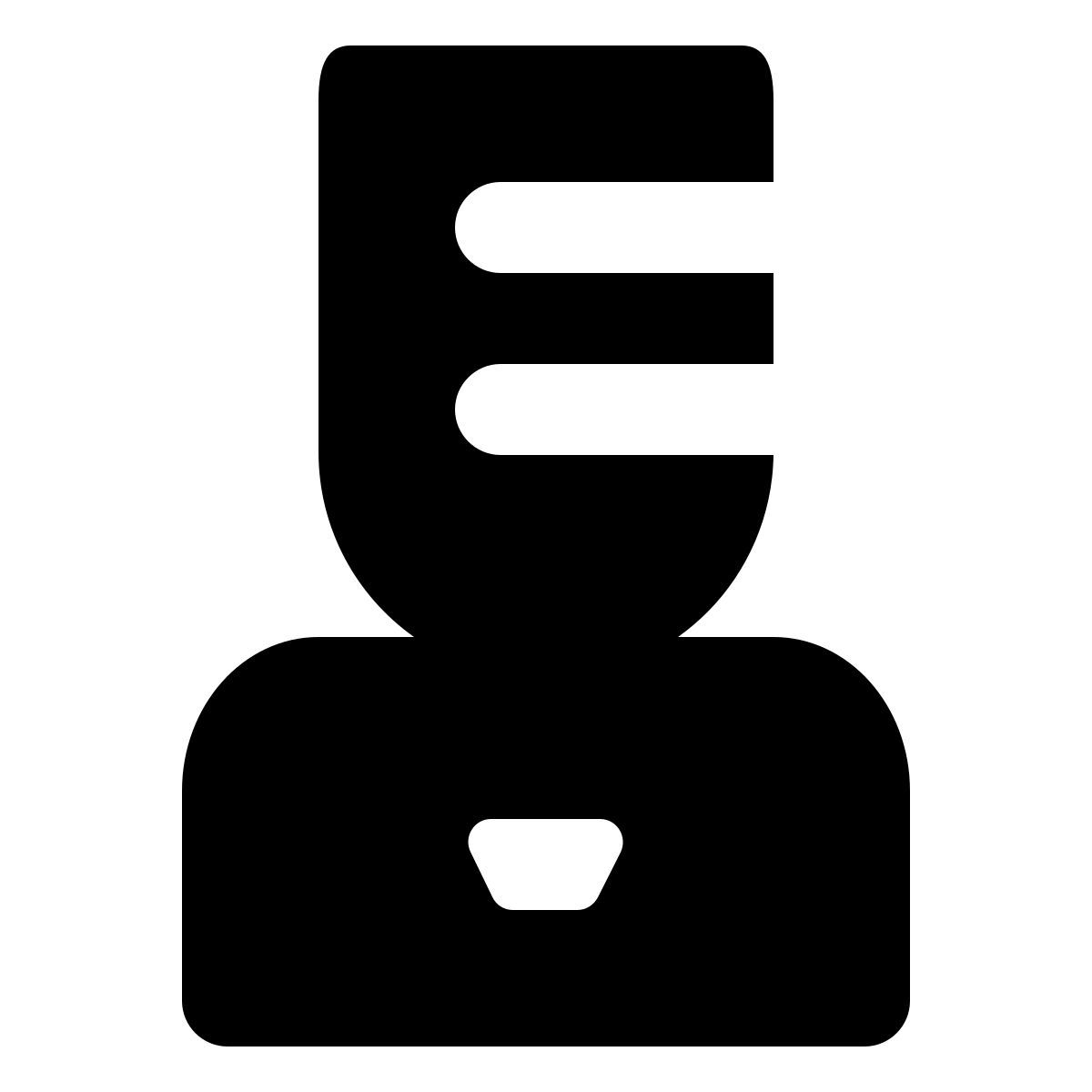 material rounded style enfriador de agua icon