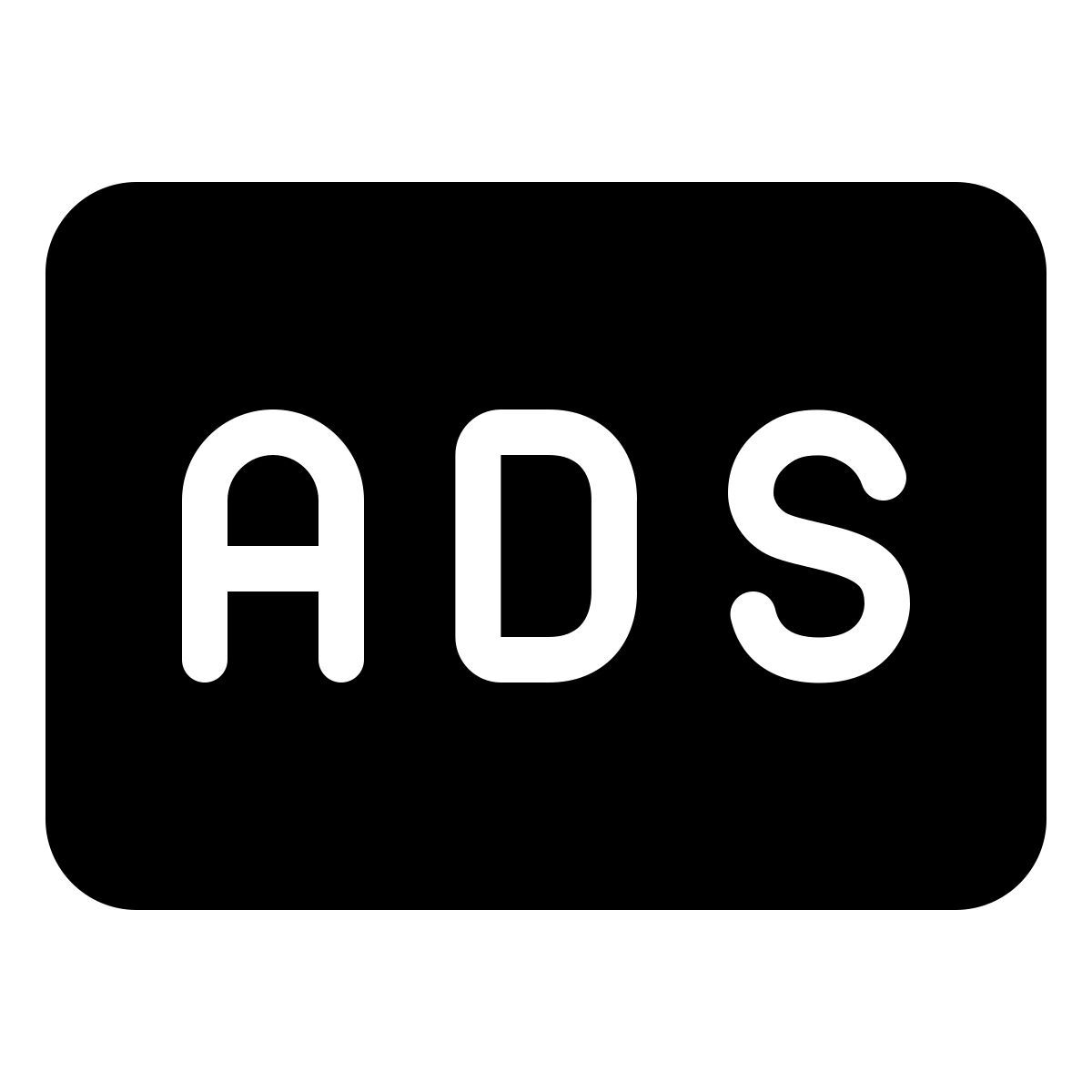 material rounded style publicidad web icon