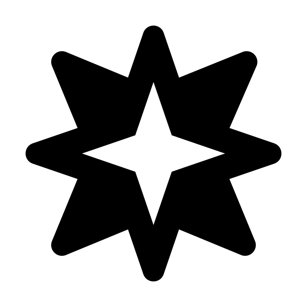 material rounded style rosa de los vientos icon