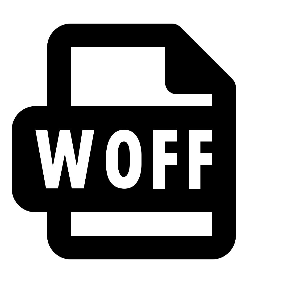material rounded style woff icon