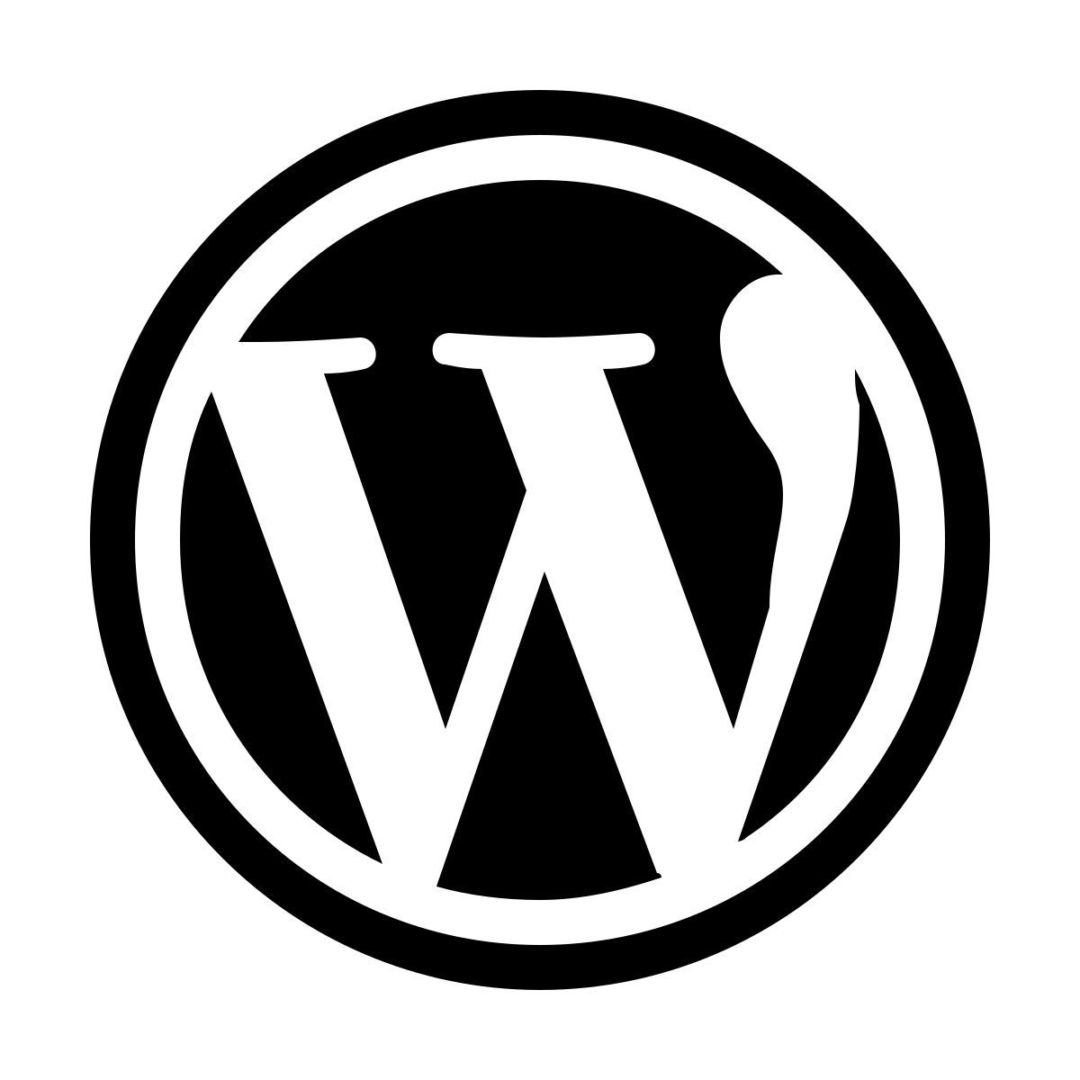 material rounded style wordpress icon