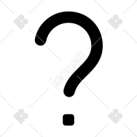 クエッションマーク　question mark PDT-338-MG【5個入り】3Dクエスチョンマーク, Question mark,3D