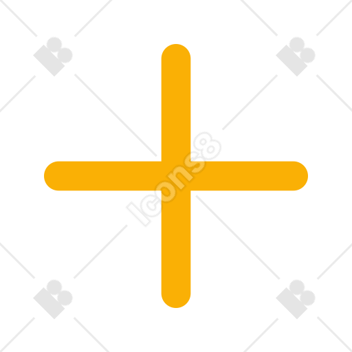 Plus Sign Png Yellow