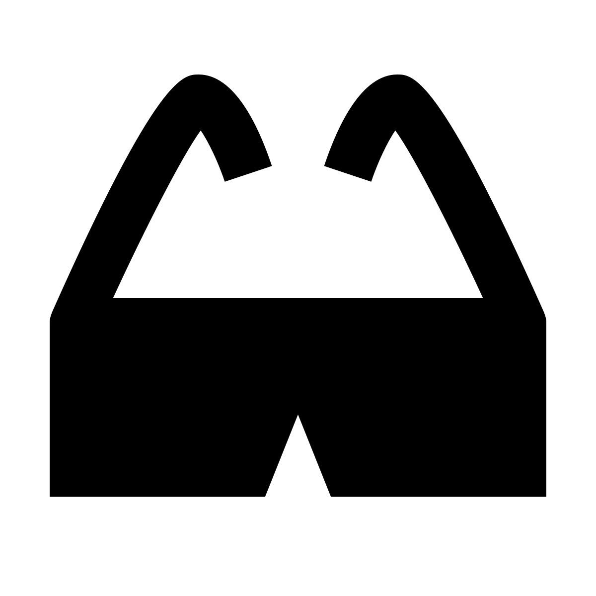 material sharp style gafas 3d icon