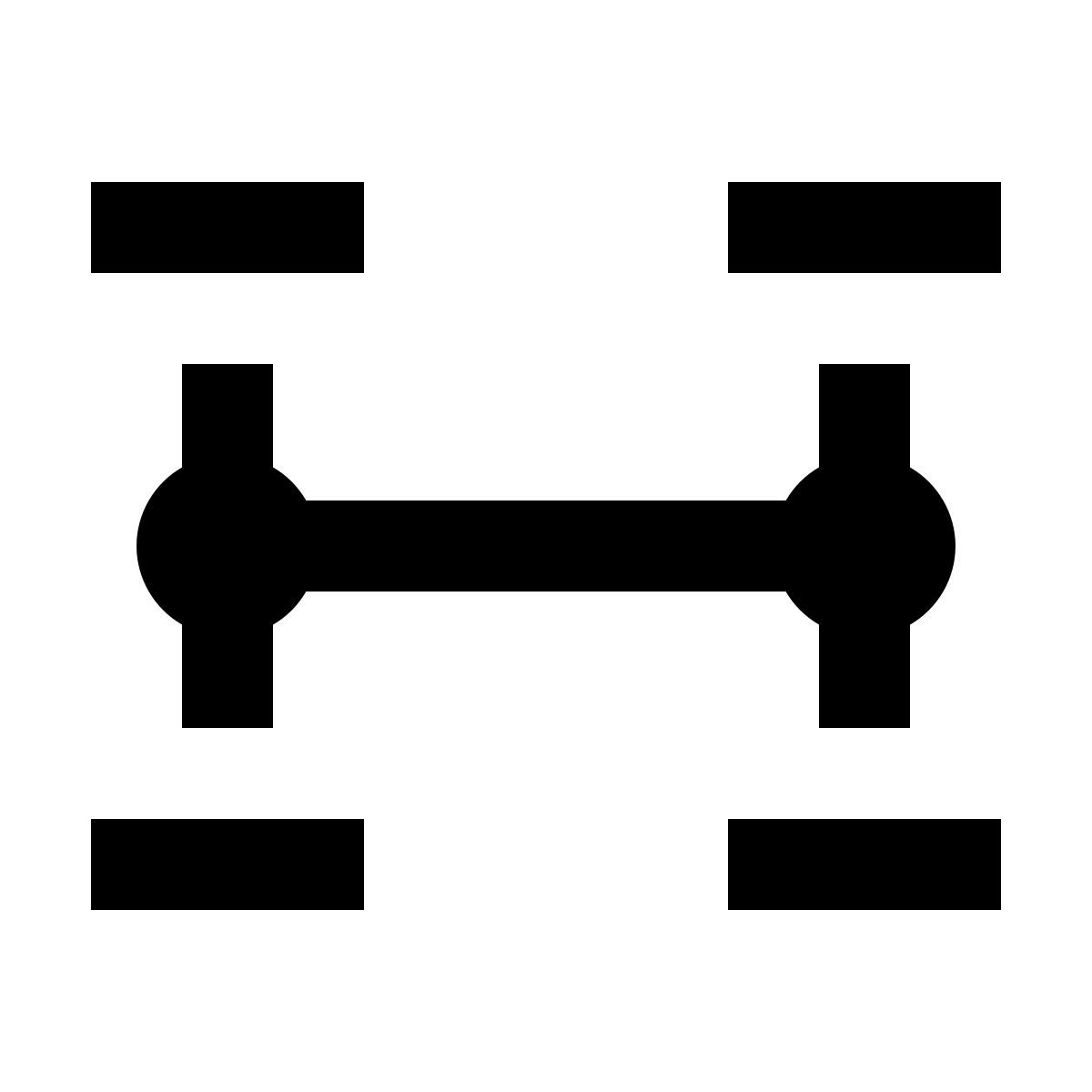 material sharp style 4wd icon