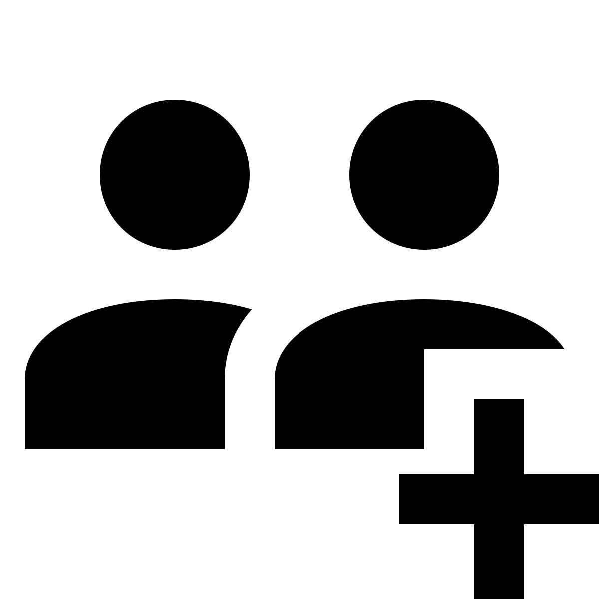 material sharp style 添加用户组的男人男人 icon