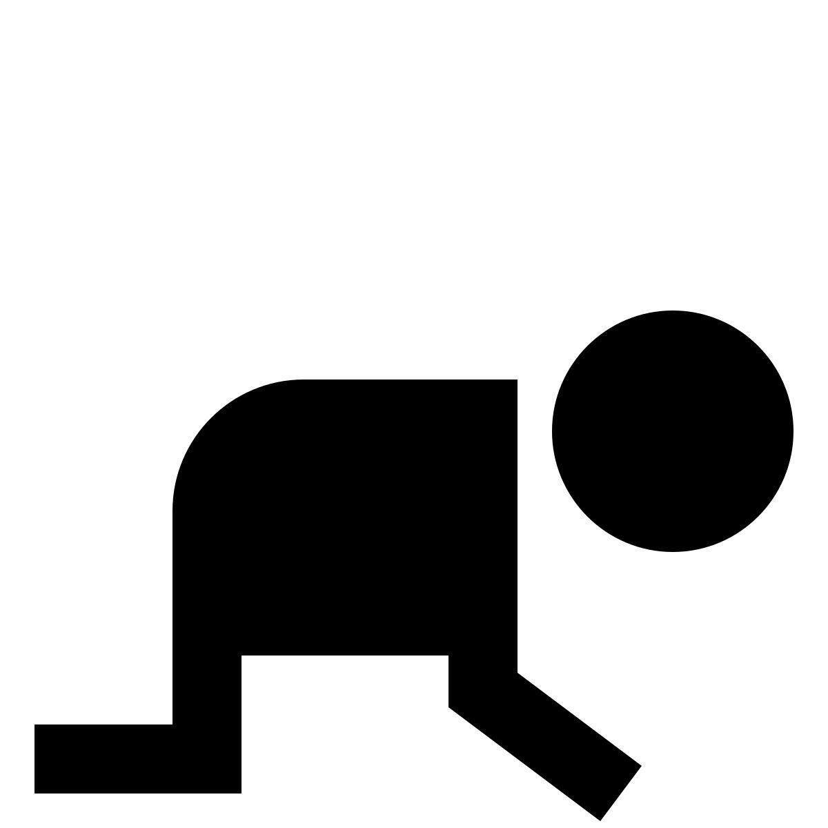 material sharp style bebé icon