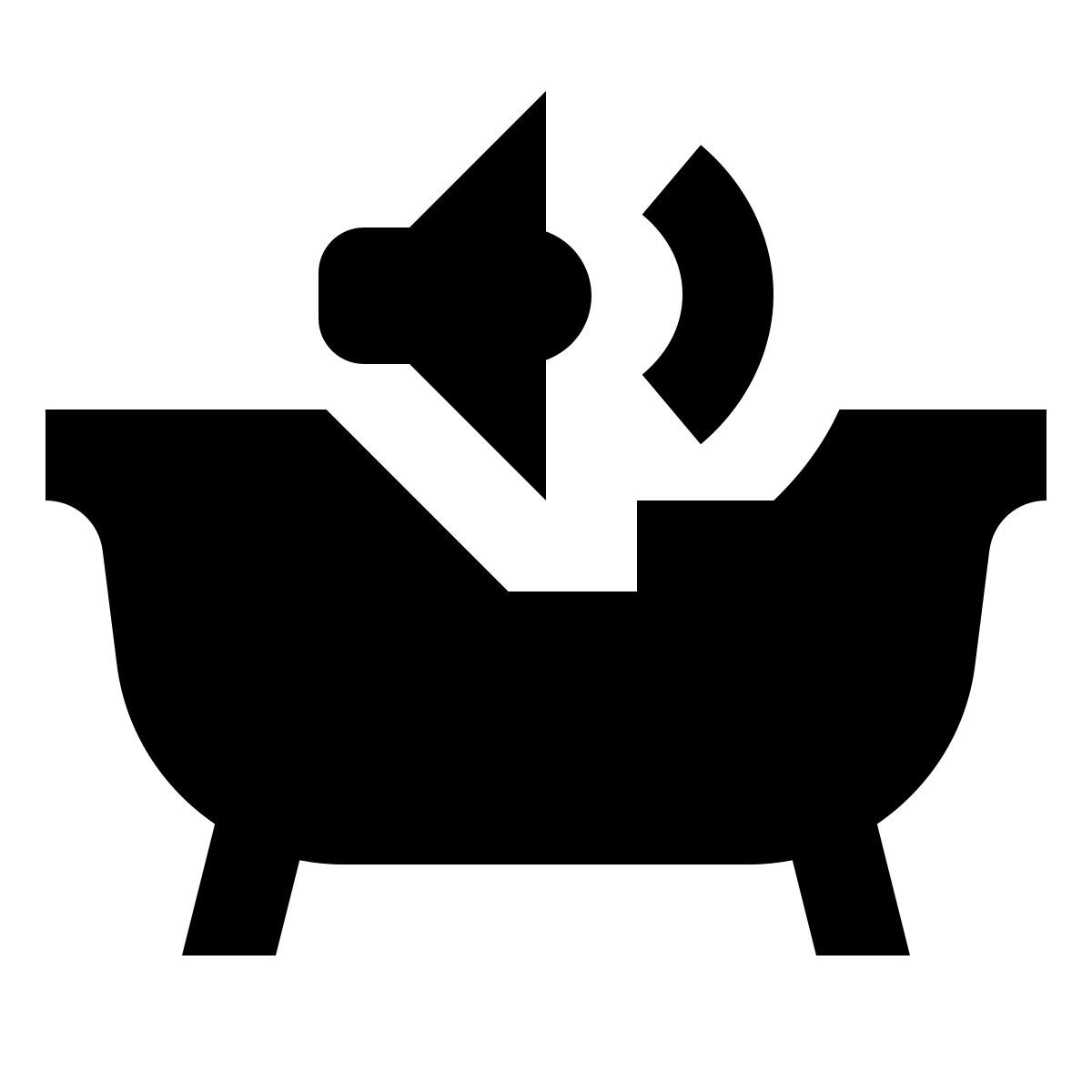 material sharp style 浴室声音 icon