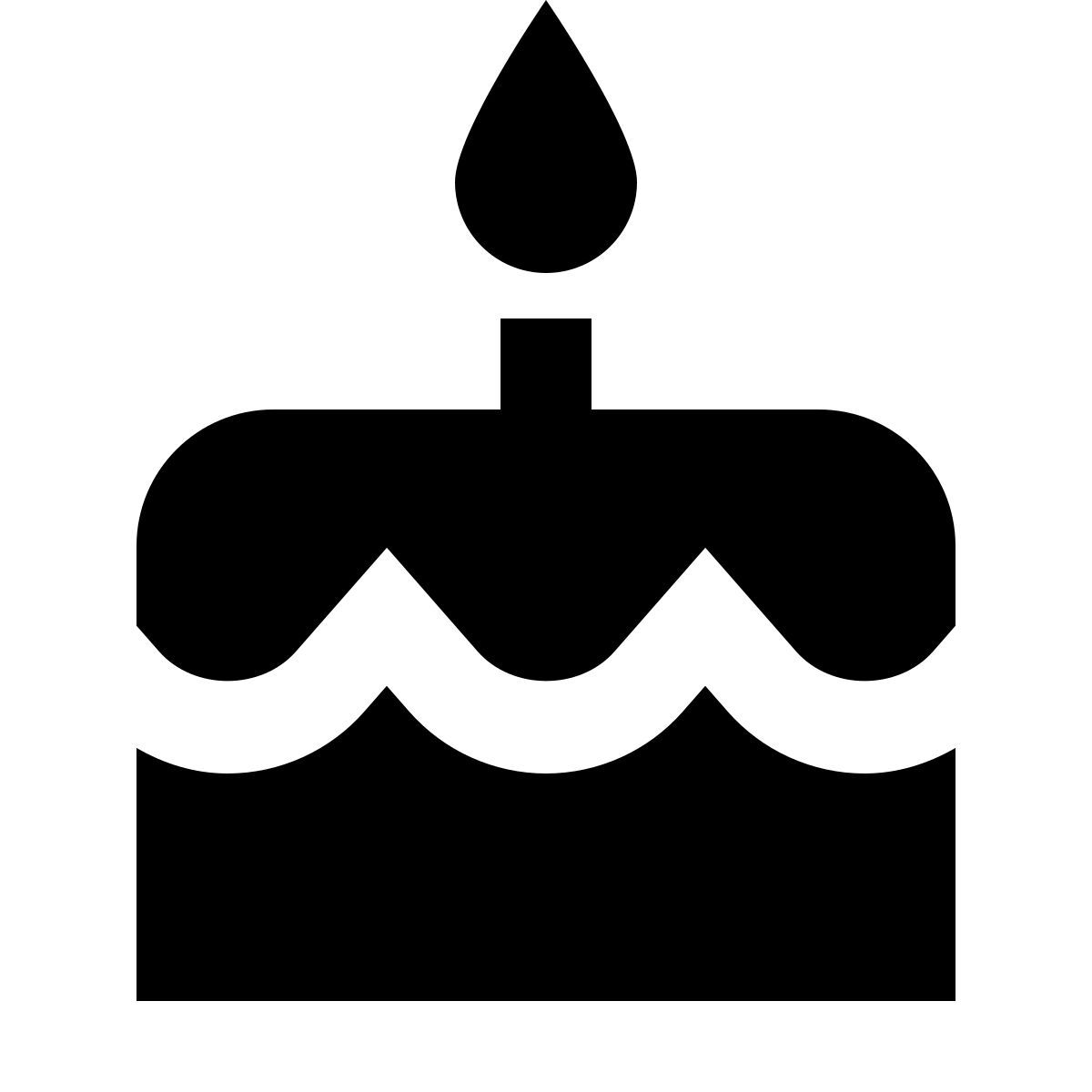 material sharp style postre icon