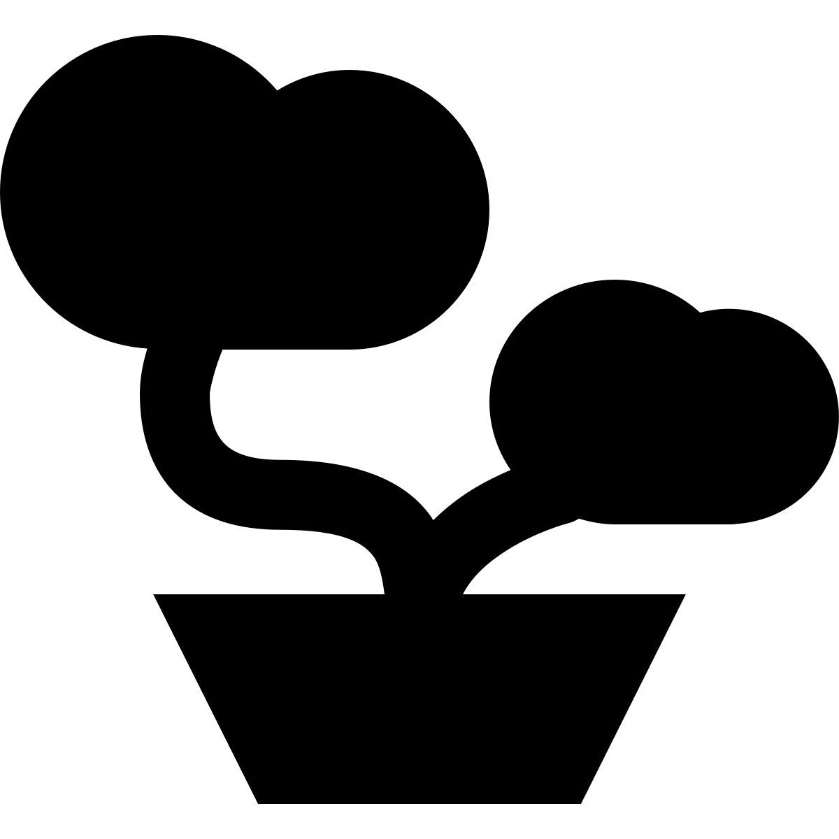 material sharp style 盆栽 icon