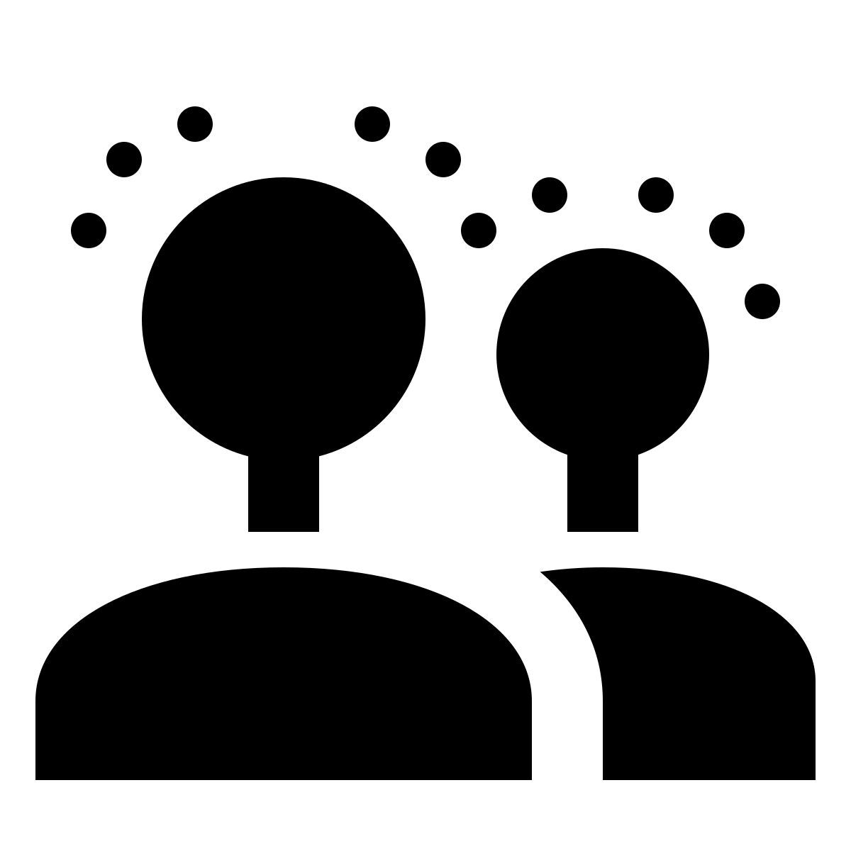 material sharp style mental icon