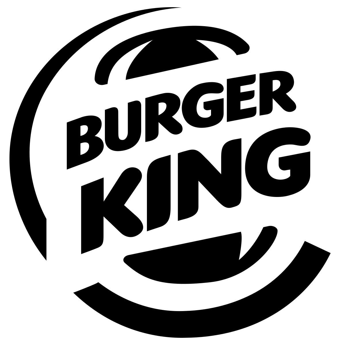 material sharp style logotipo burger king icon