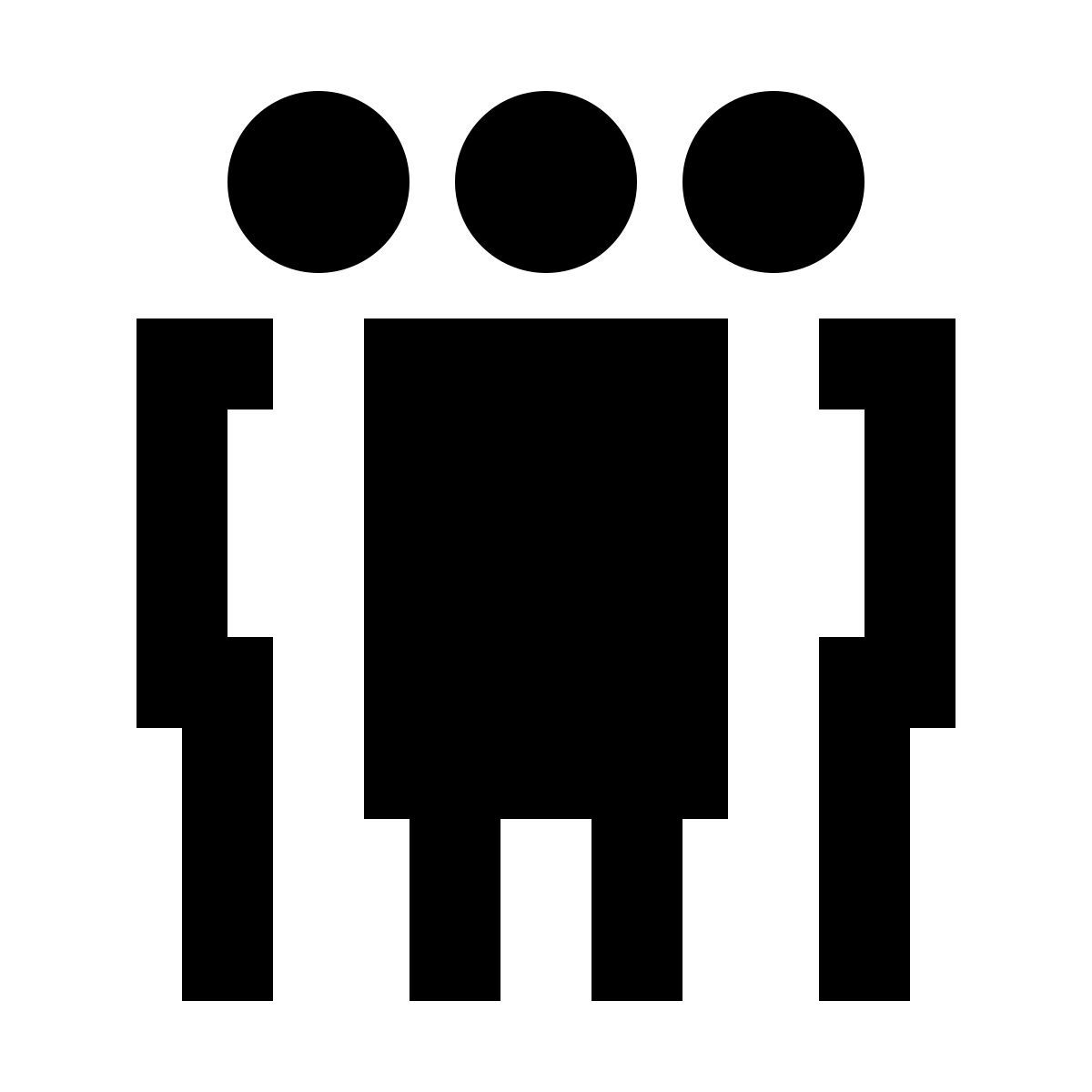 material sharp style business conference speaker icon