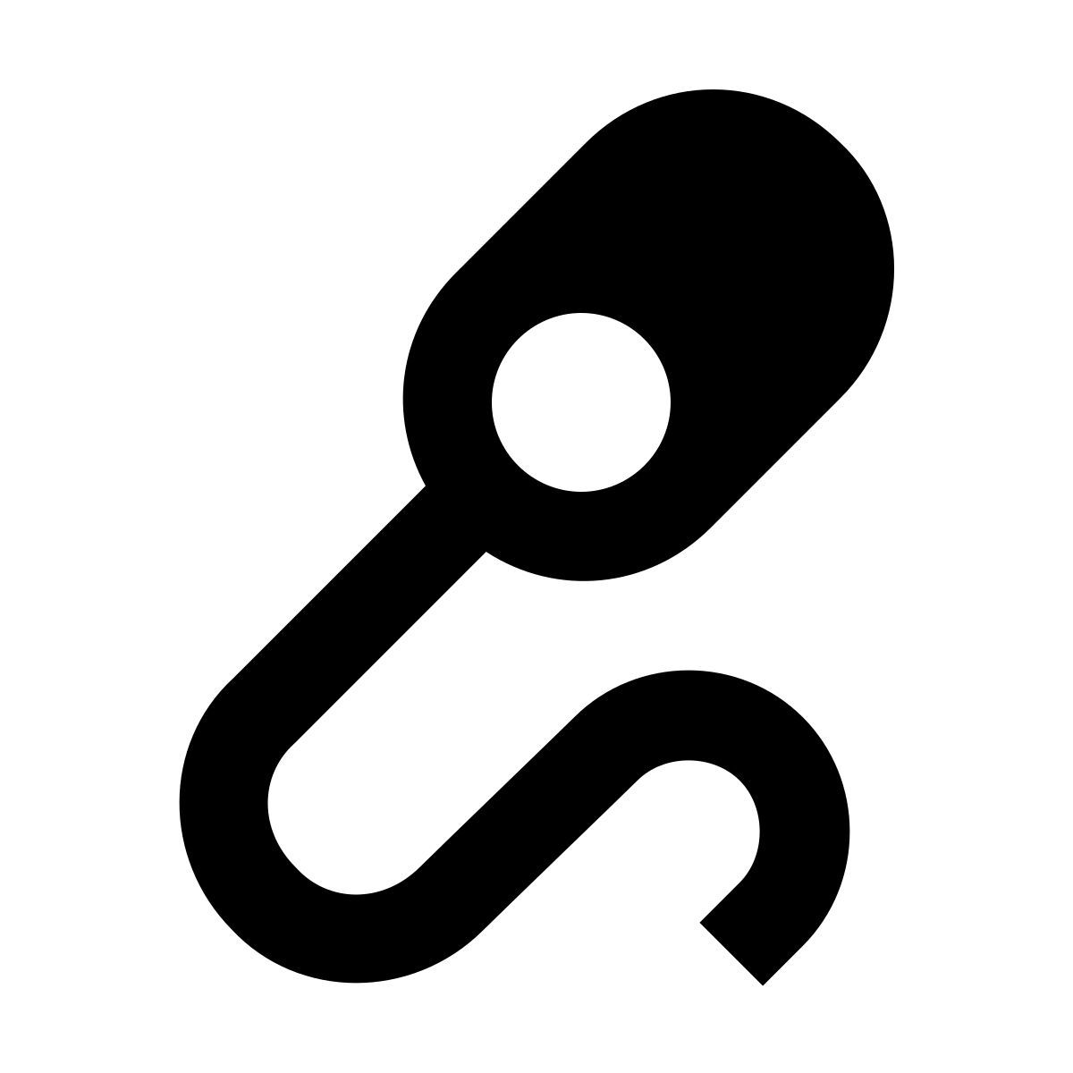 material sharp style kabel icon