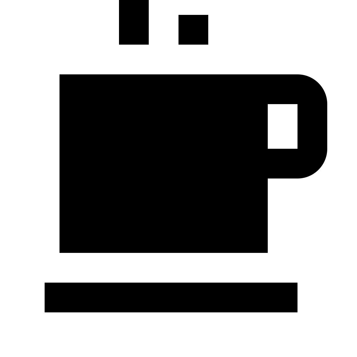 material sharp style kaffee icon