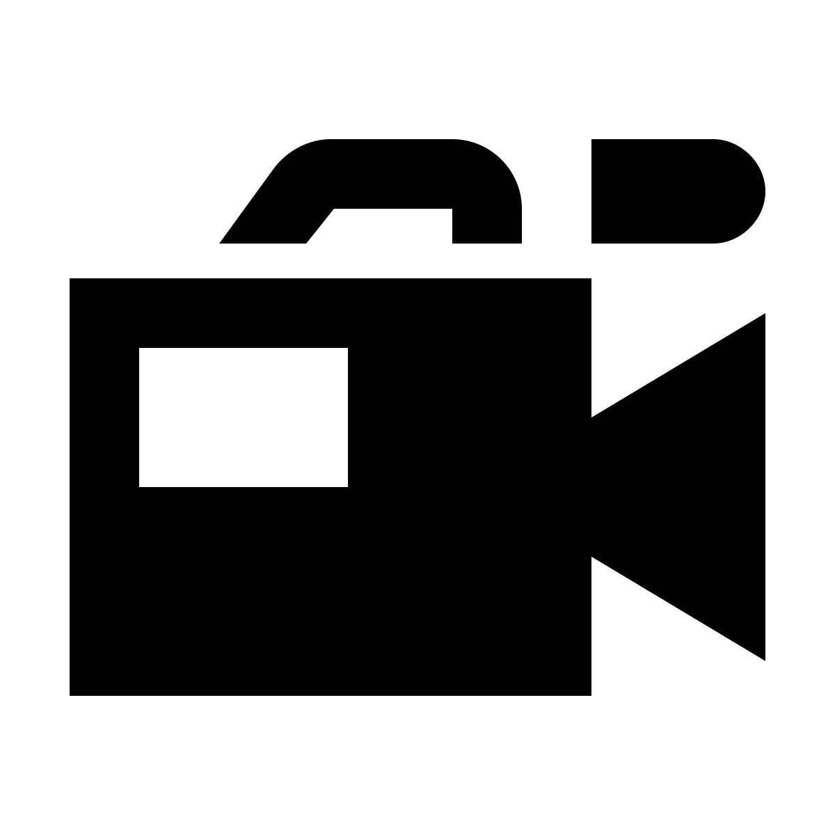 material sharp style videocámara pro icon