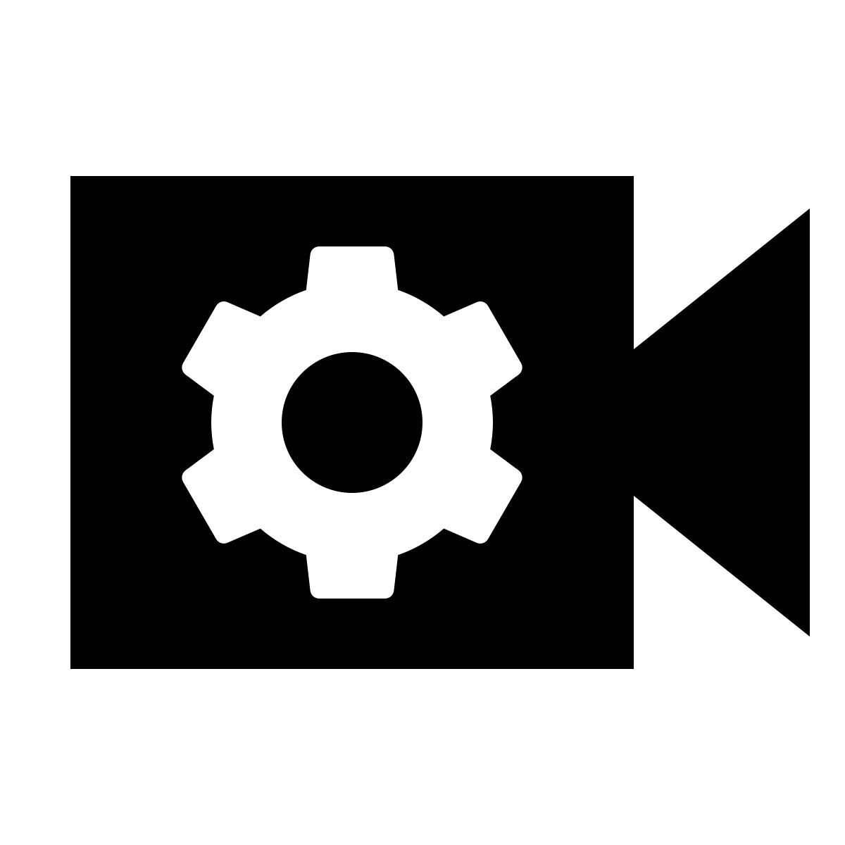 material sharp style câmera automática icon