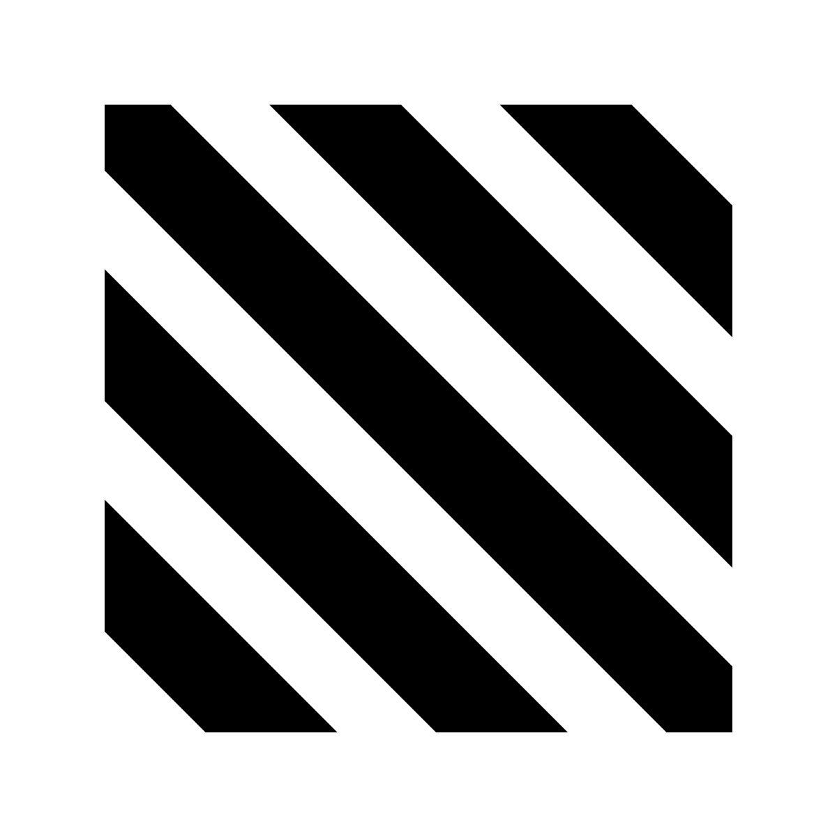 material sharp style candy cane pattern icon