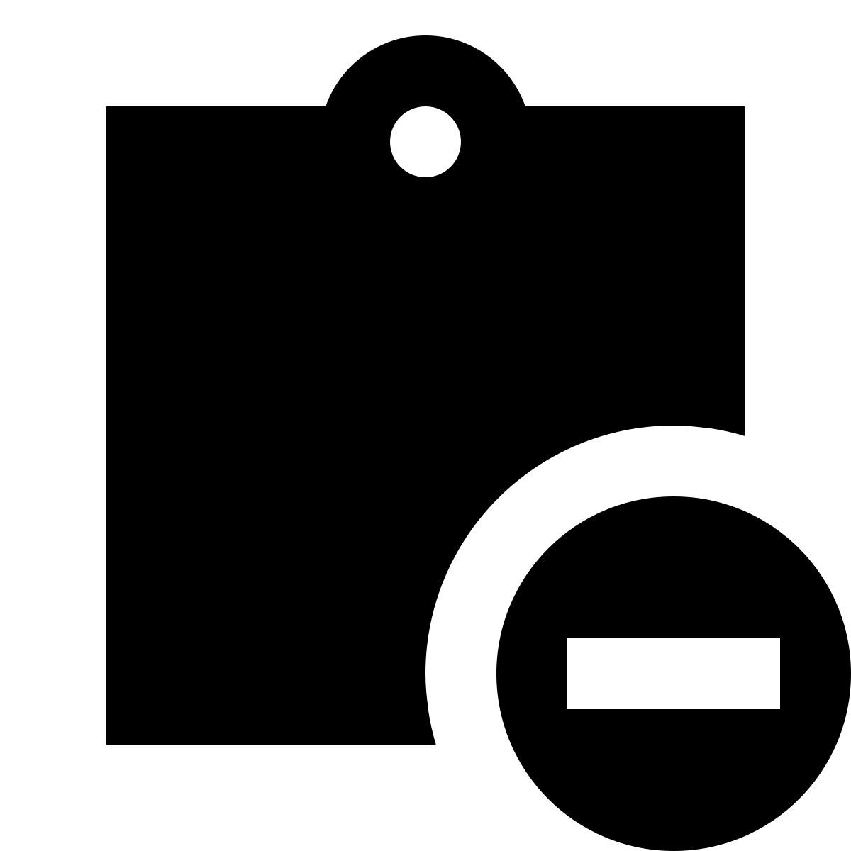 material sharp style zwischenablage icon