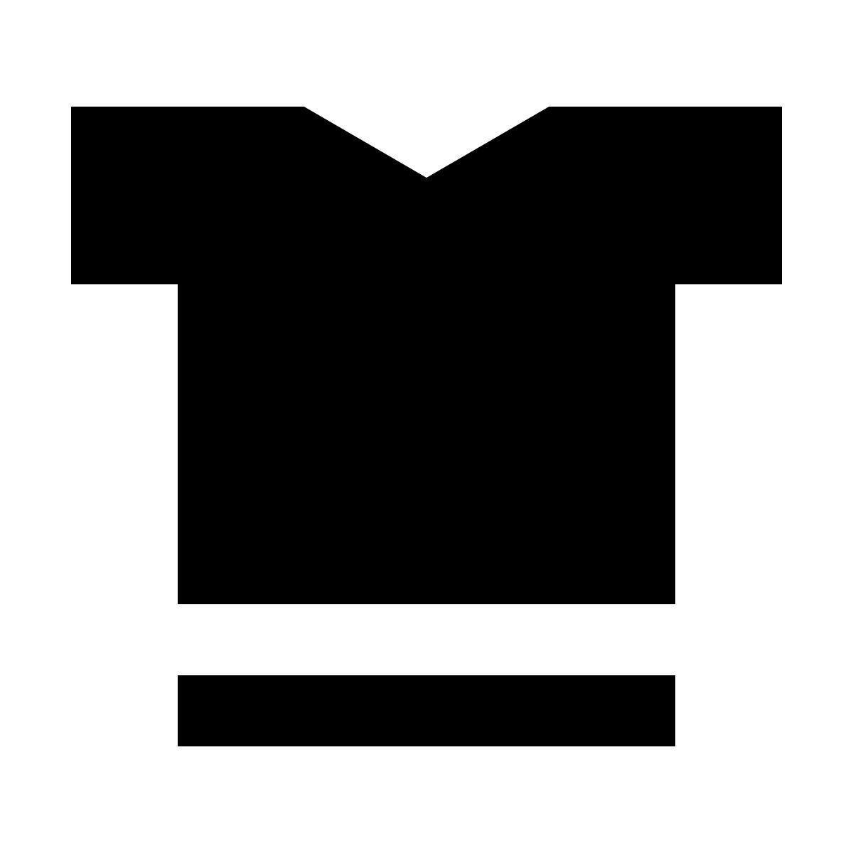 material sharp style ropa icon