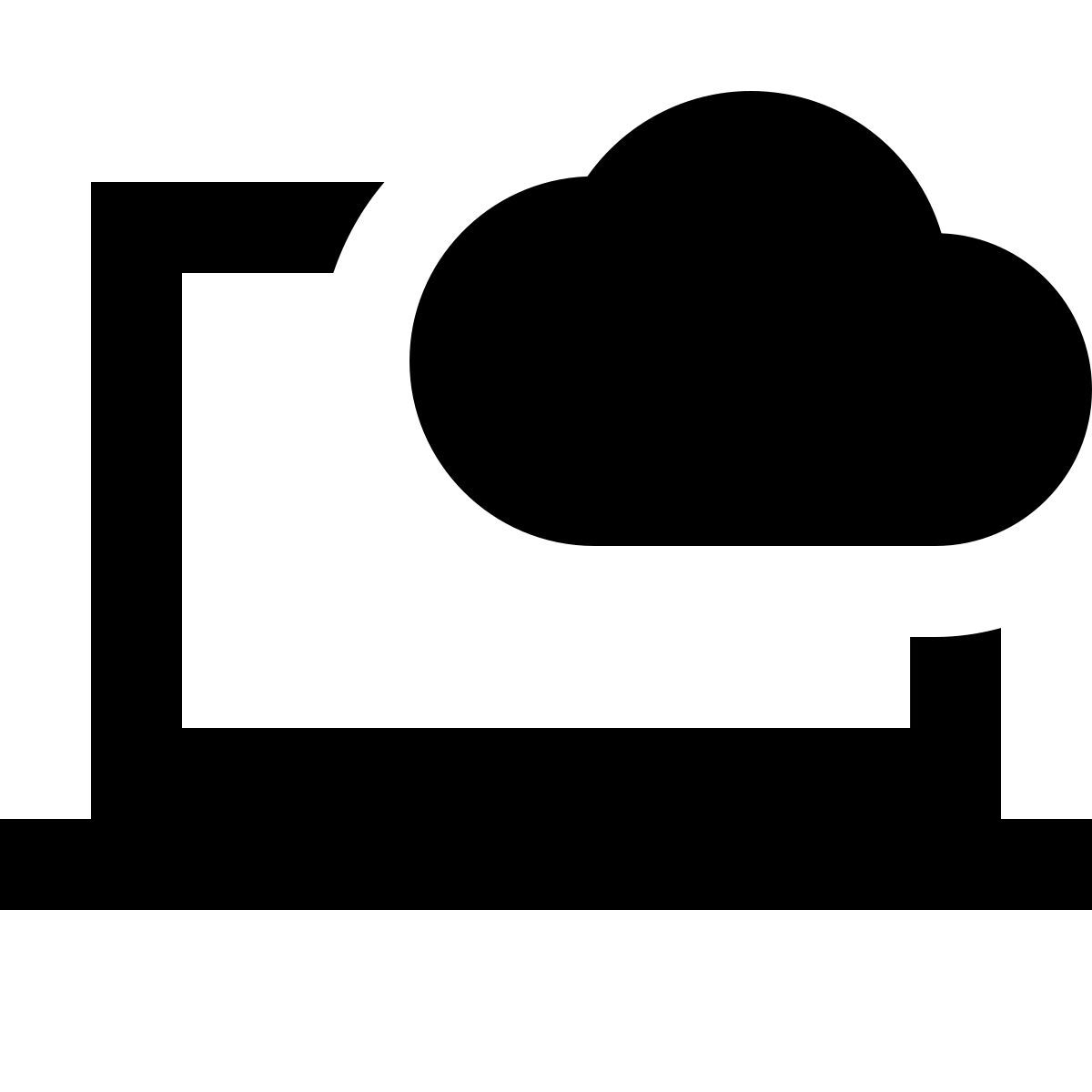 material sharp style 云计算 icon