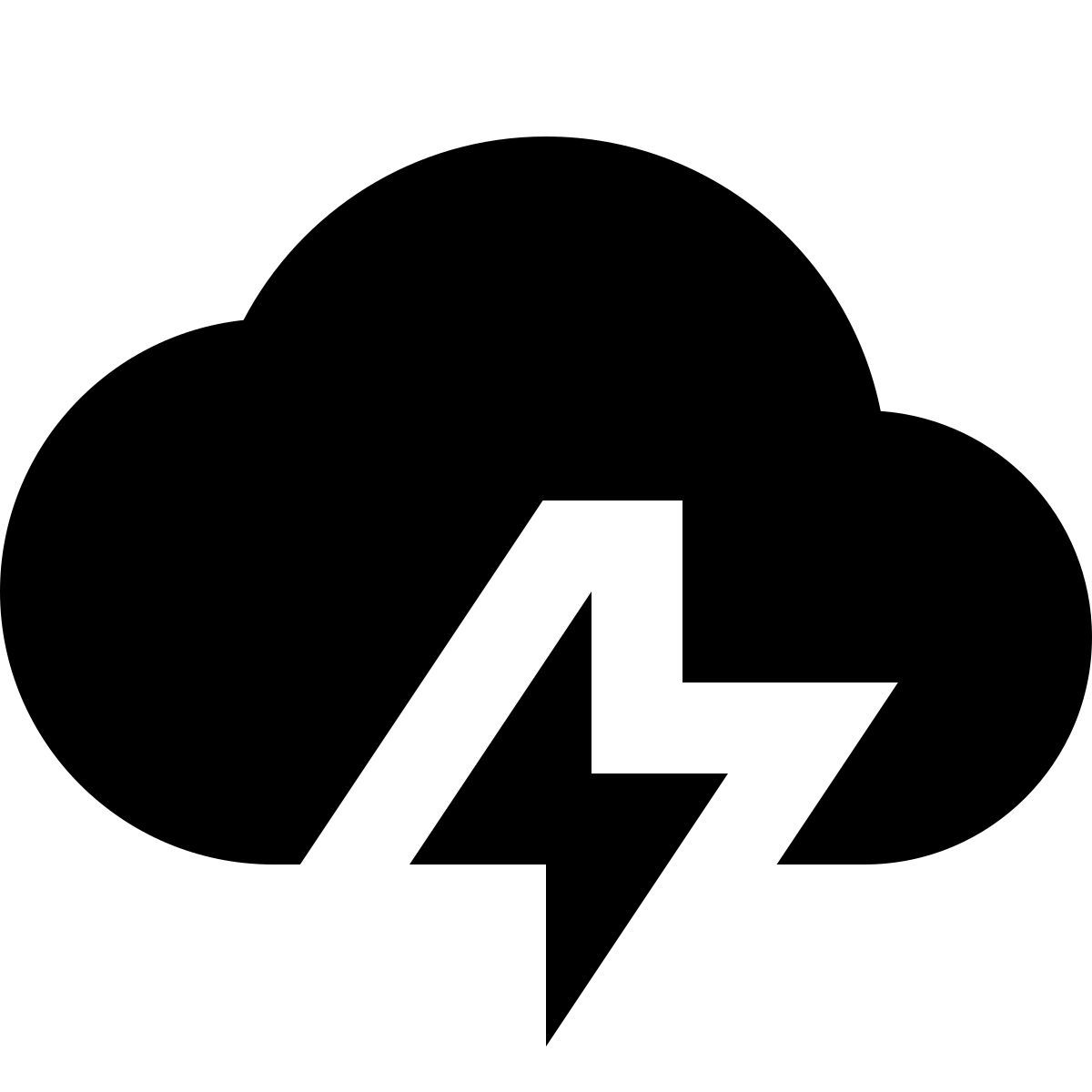 material sharp style cloudshot icon