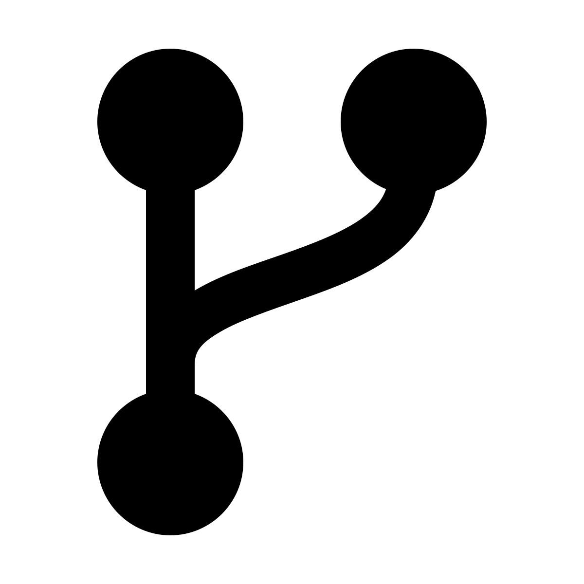 material sharp style code gabelung icon