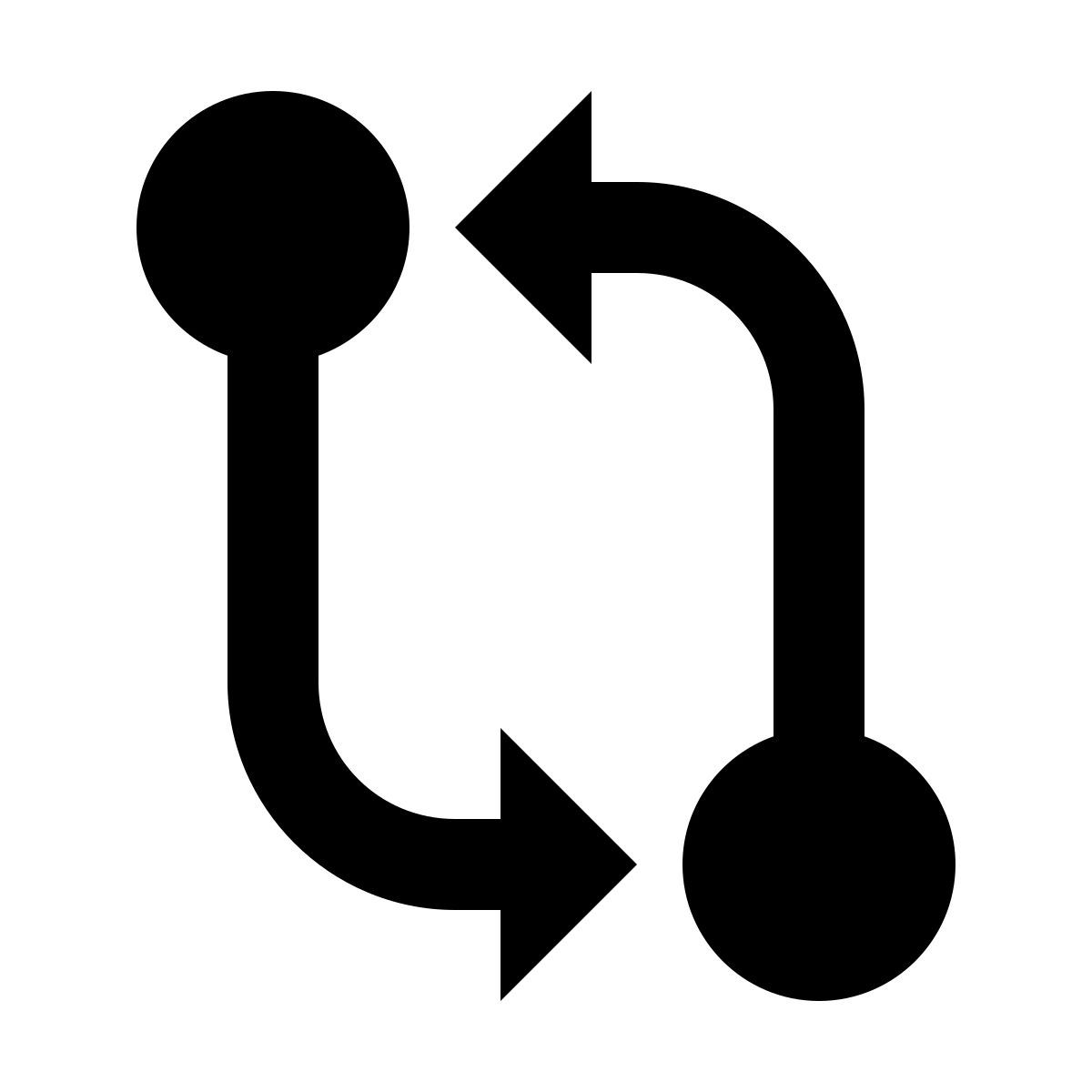 material sharp style confronta git icon
