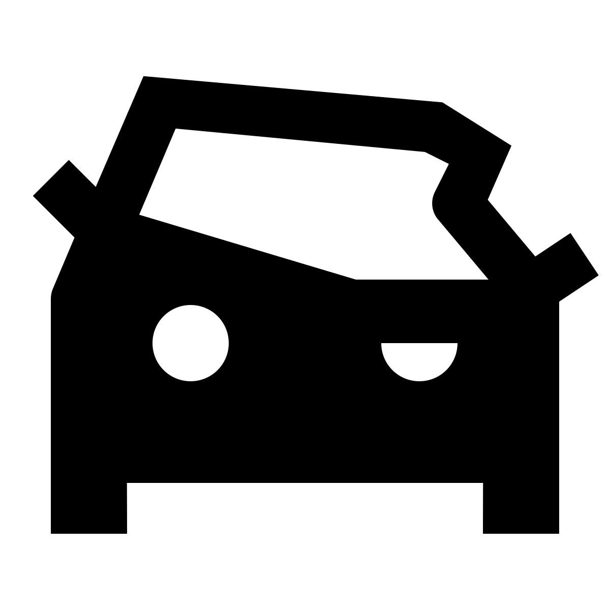 material sharp style roto icon