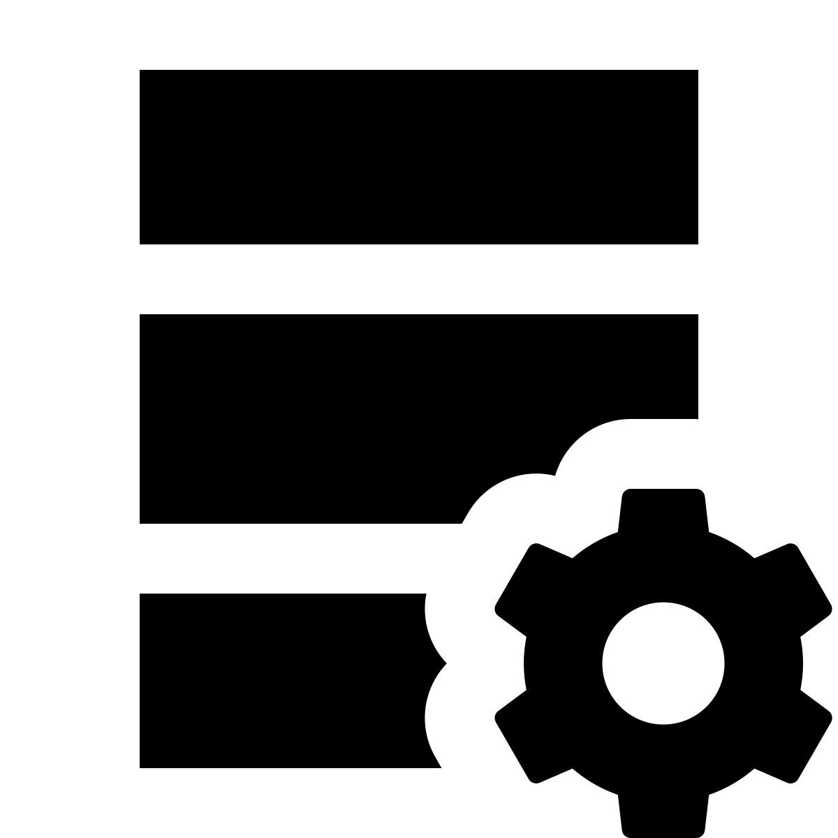 material sharp style database administrator icon