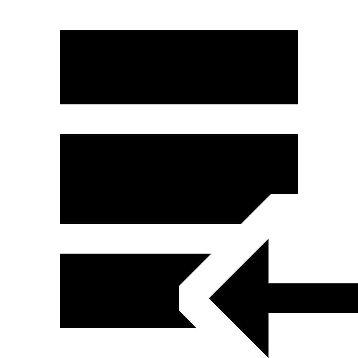material sharp style importazione del database icon