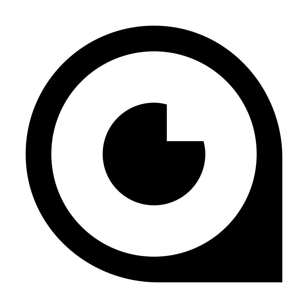 material sharp style detektiv icon