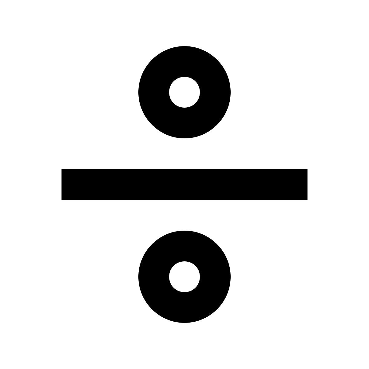 material sharp style dividir icon