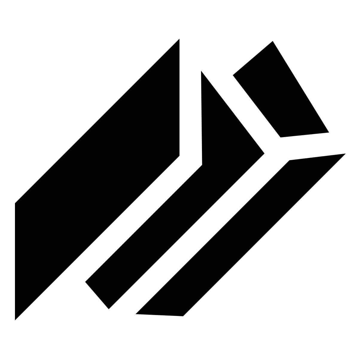 material sharp style volantino con doppia piega parallela icon