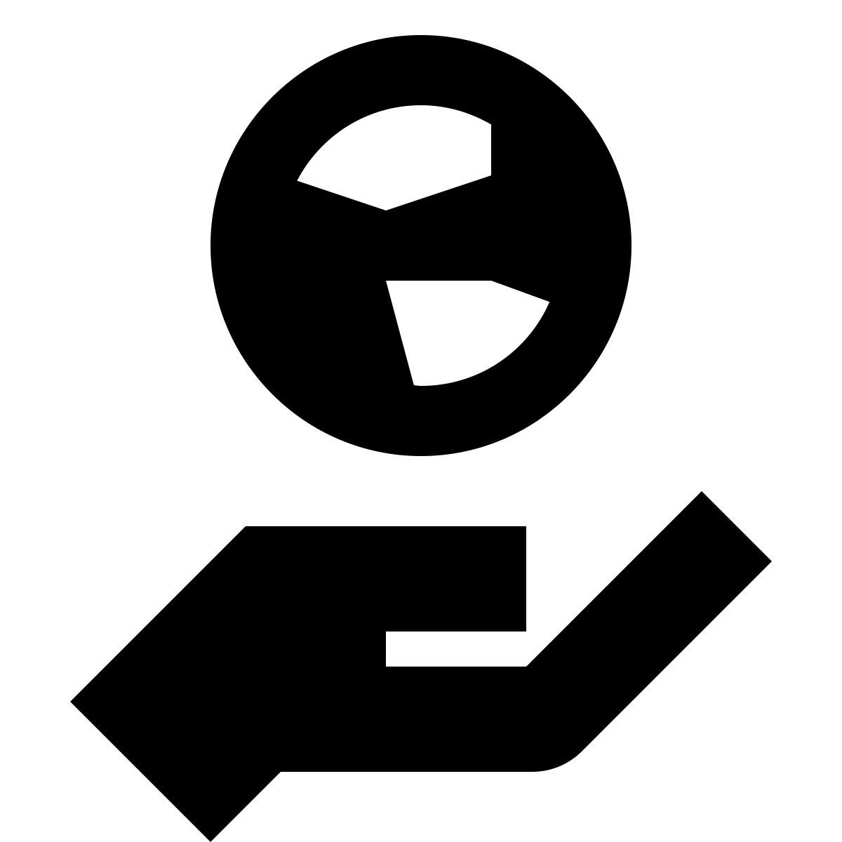 material sharp style earth care icon