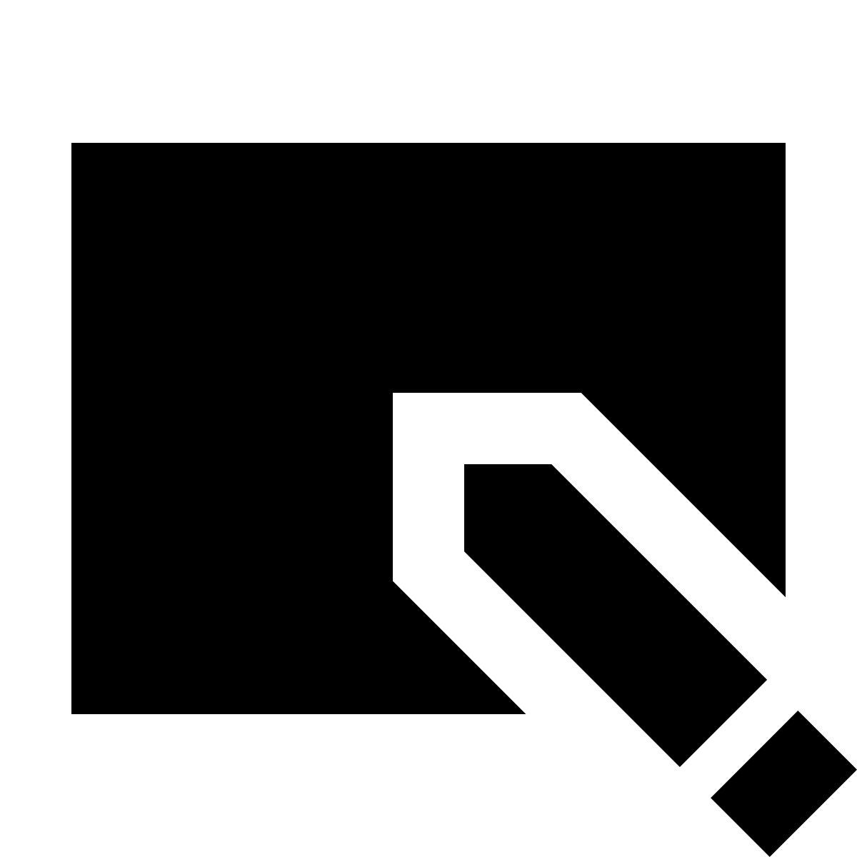 material sharp style 编辑图像 icon