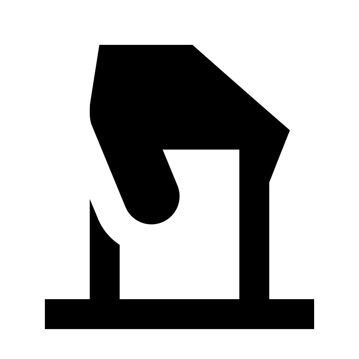 material sharp style elecciones icon