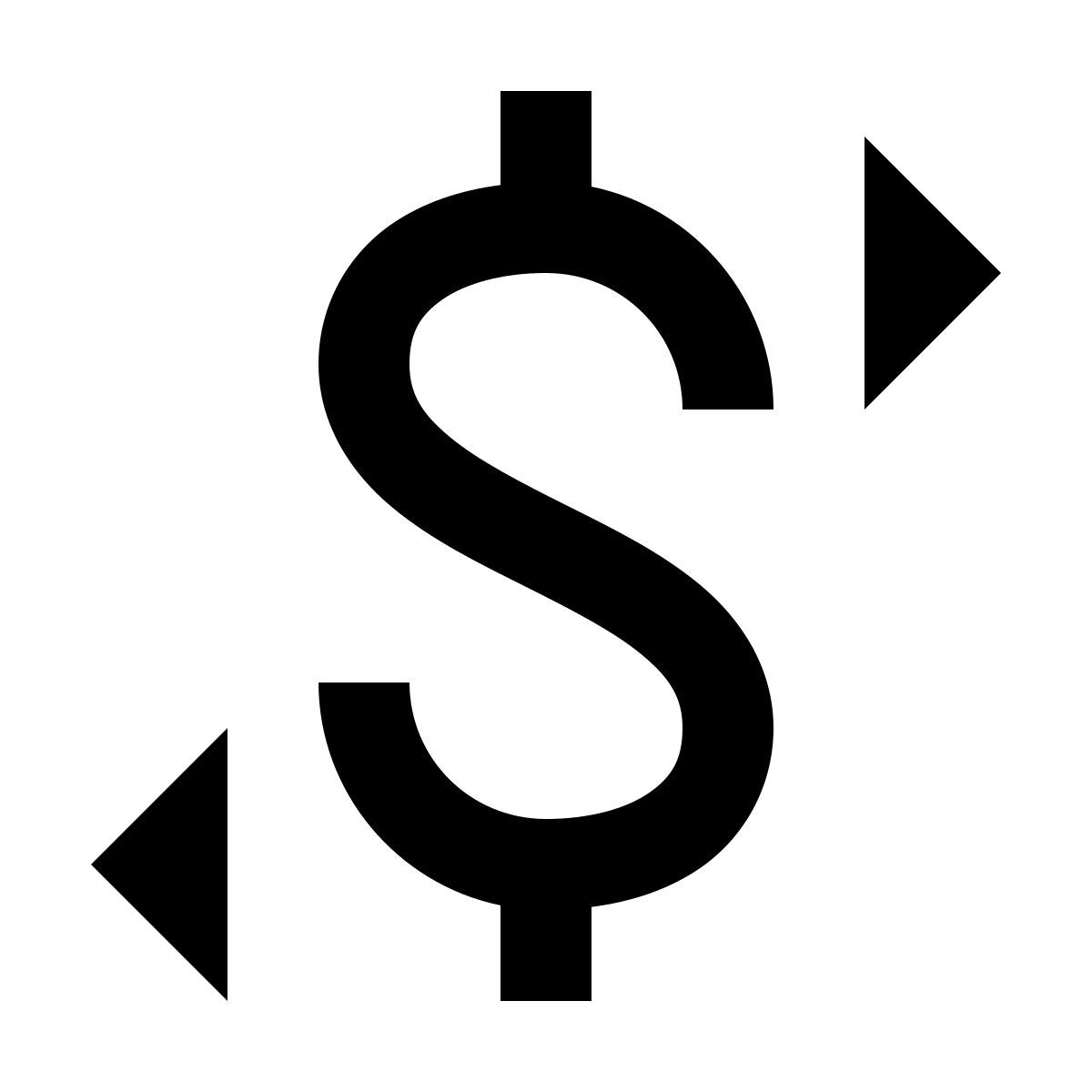 material sharp style 现金流 icon