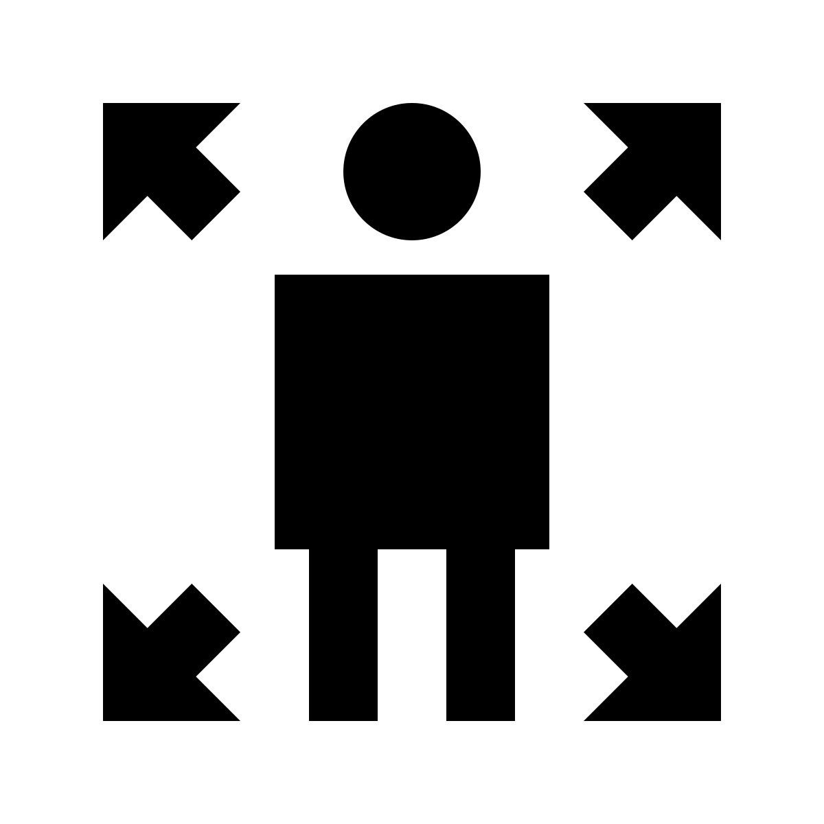 material sharp style expandir influencia icon